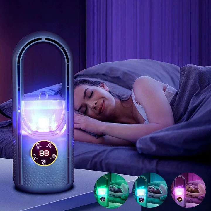 Blade-Free Silent Portable Air Conditioner | ormexis