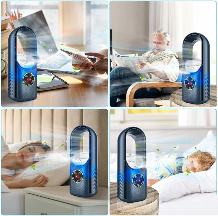 Blade-Free Silent Portable Air Conditioner | ormexis
