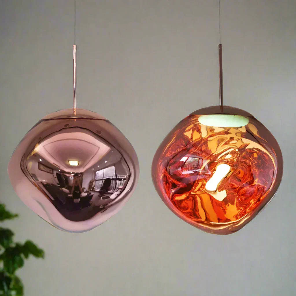 LumaNord Nordic Glass Pendant Lights for Living and Kitchen Areas