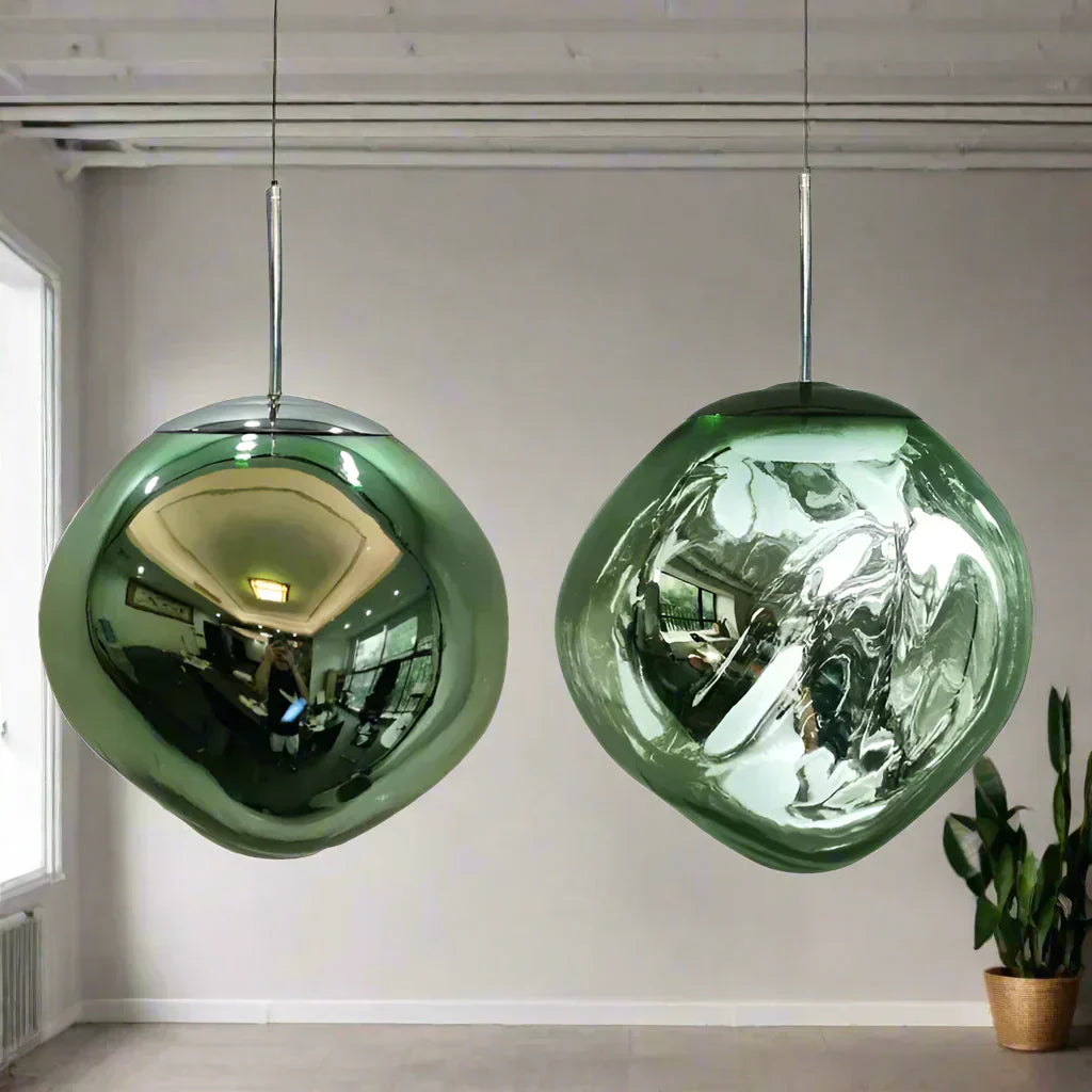 LumaNord Nordic Glass Pendant Lights for Living and Kitchen Areas