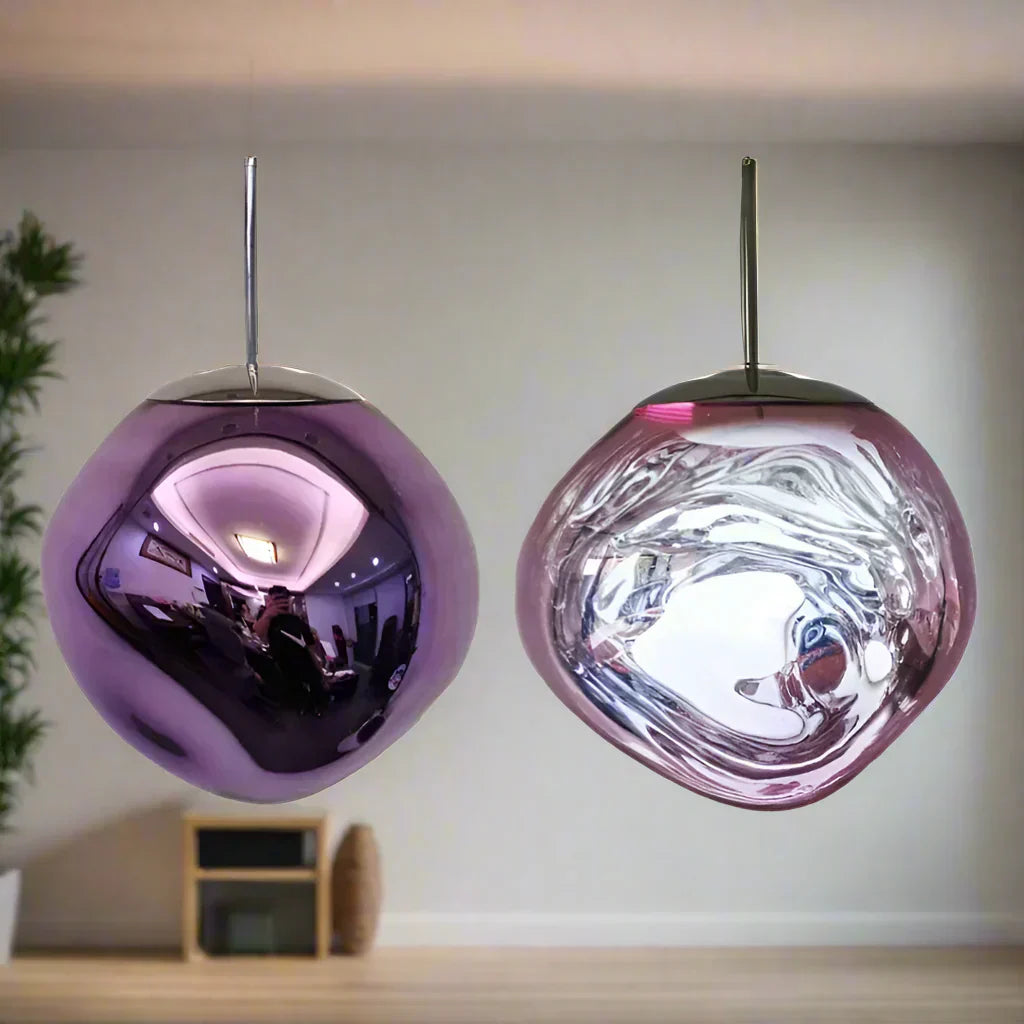 LumaNord Nordic Glass Pendant Lights for Living and Kitchen Areas
