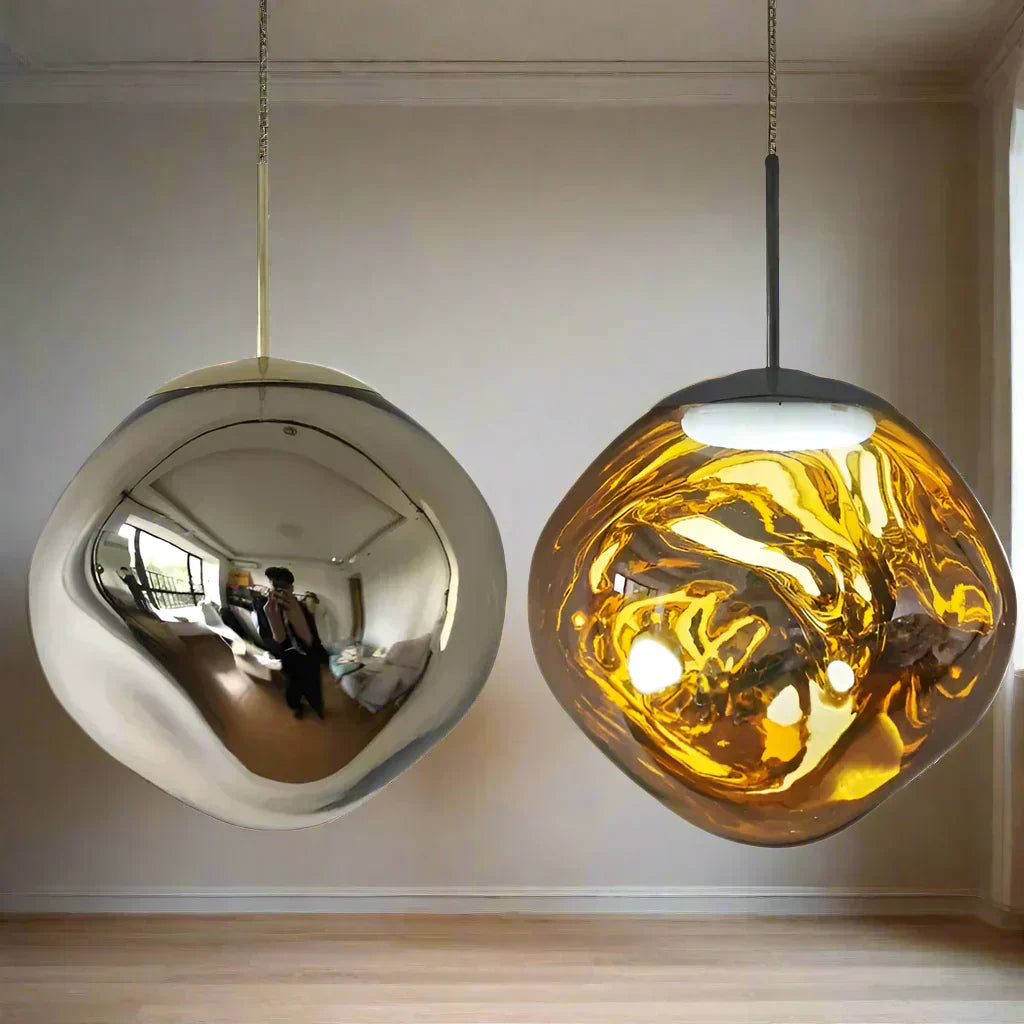 LumaNord Nordic Glass Pendant Lights for Living and Kitchen Areas