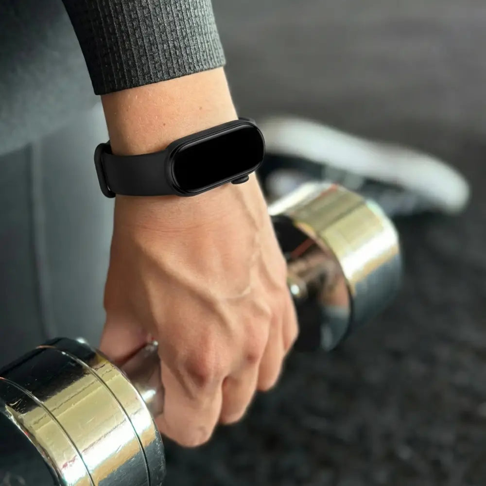 Xiaomi Mi Band 5 Black Silicone Replacement Wrist Strap