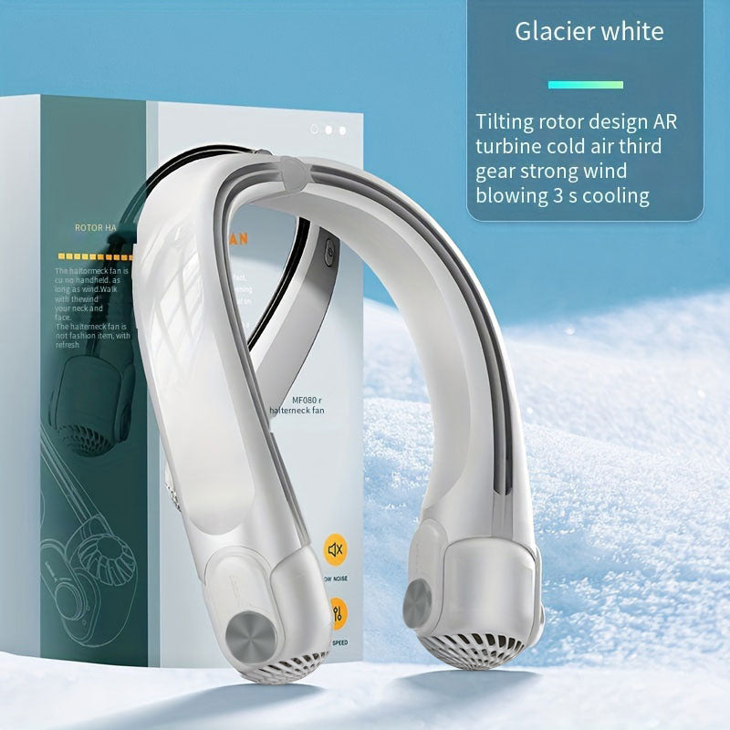 Compact Neck Fan With 45-Degree Adjustable Airflow