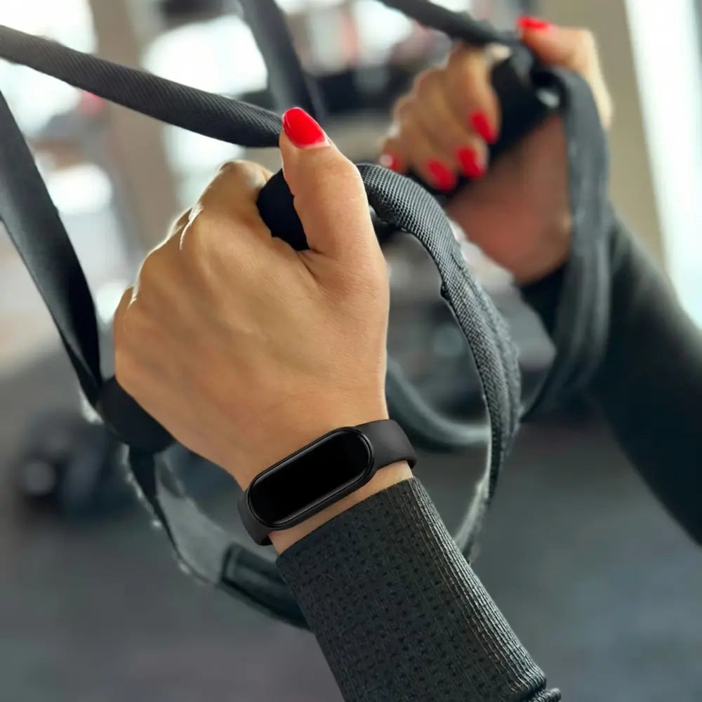 Xiaomi Mi Band 5 Black Silicone Replacement Wrist Strap
