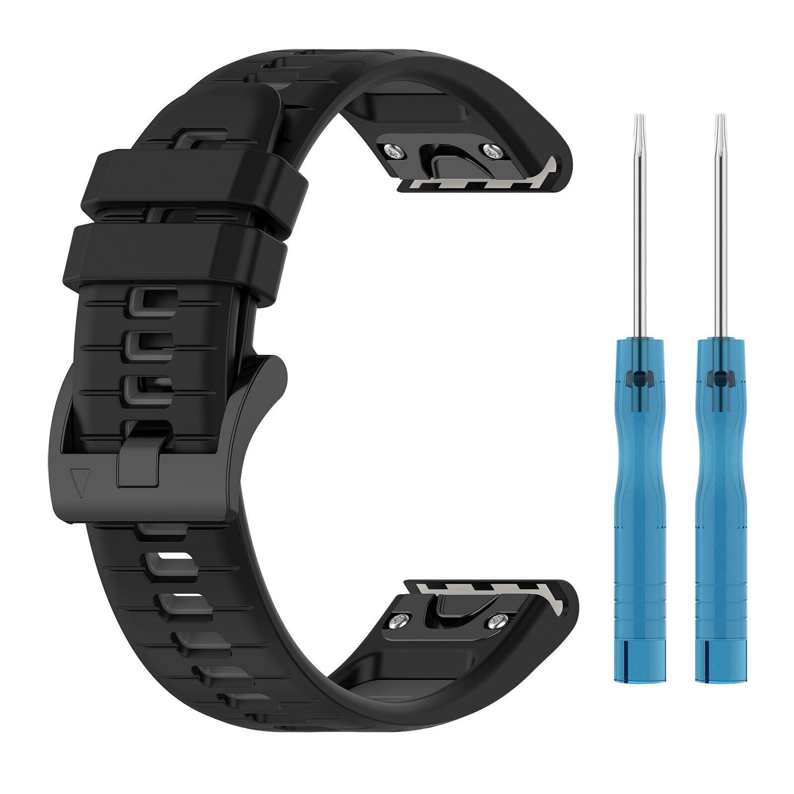 Garmin Fenix 5/6 Sport Band With Buckle Black And Gray