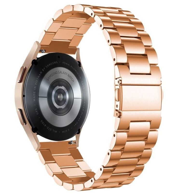 Stainless Steel Rose Gold Band For Samsung Galaxy Watch 4 40mm