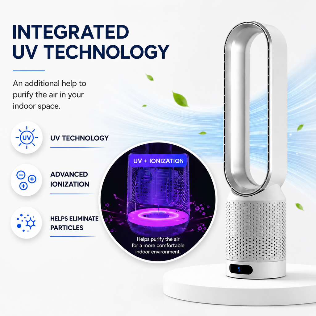 3-in-1 Air Cooler with UV Purifier | ormexis