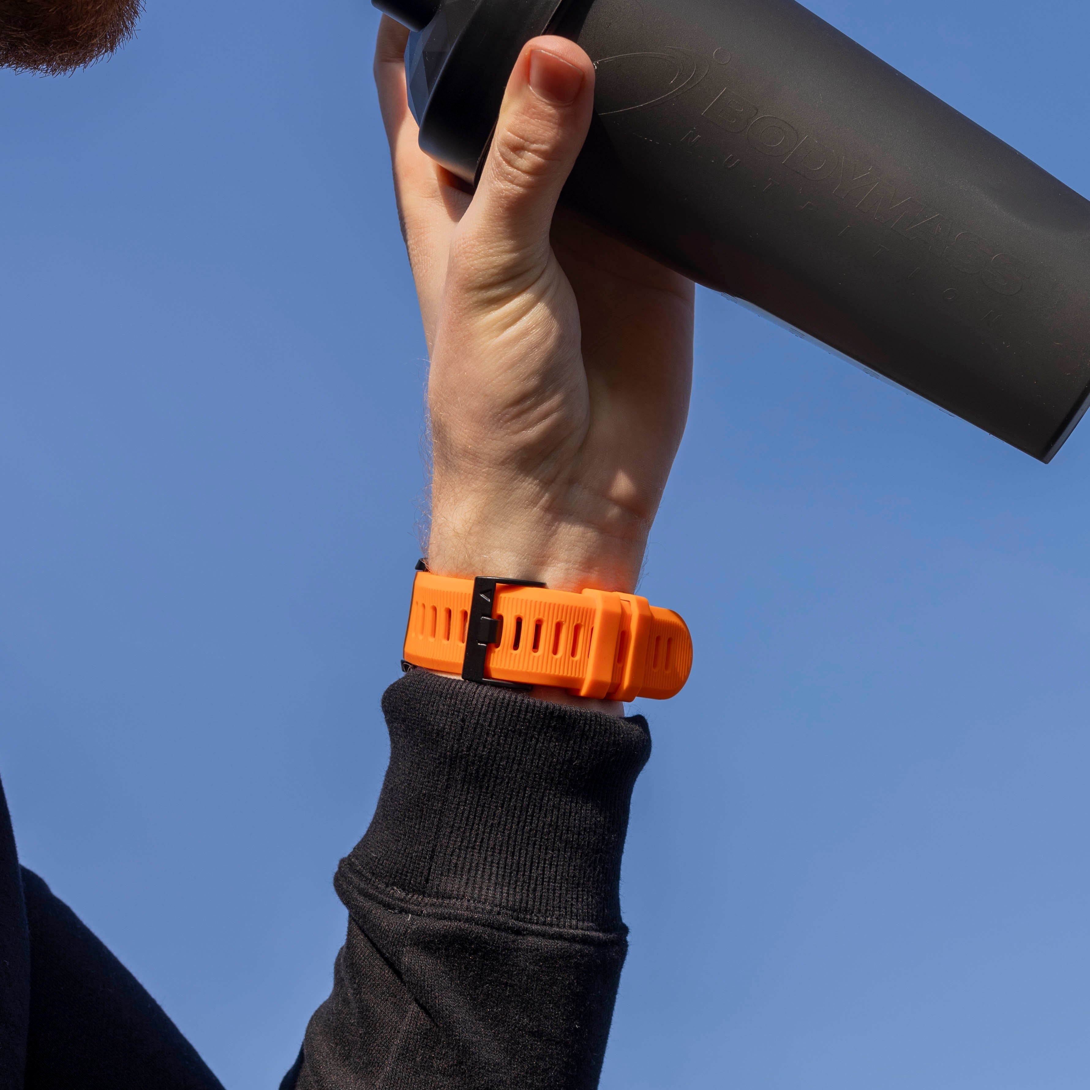 Garmin Fenix 5x And 6x Orange Silicone Watch Strap