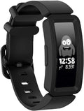 Replacement Black Silicone Band For Fitbit Ace 2 Strap