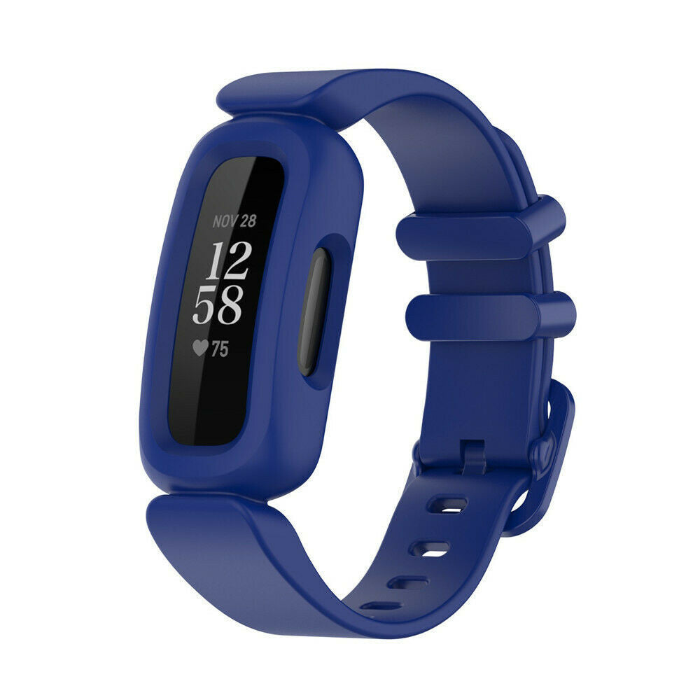 Deep Blue Silicone Band For Fitbit Ace 3 Activity Tracker
