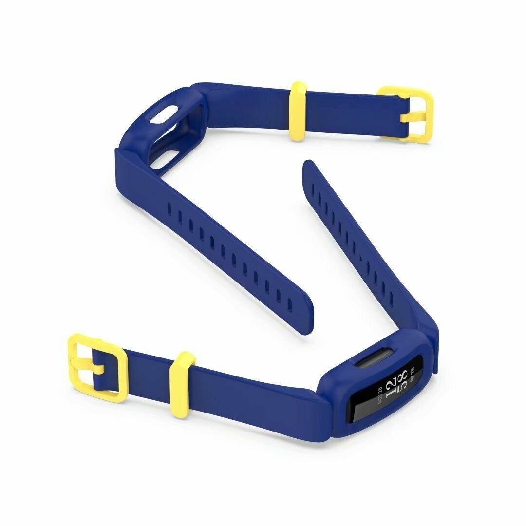 Replacement Strap For Ace 3 Fitbit Blue-Accent Yellow