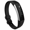 Black Silicone Band Replacement For Fitbit Alta (HR)