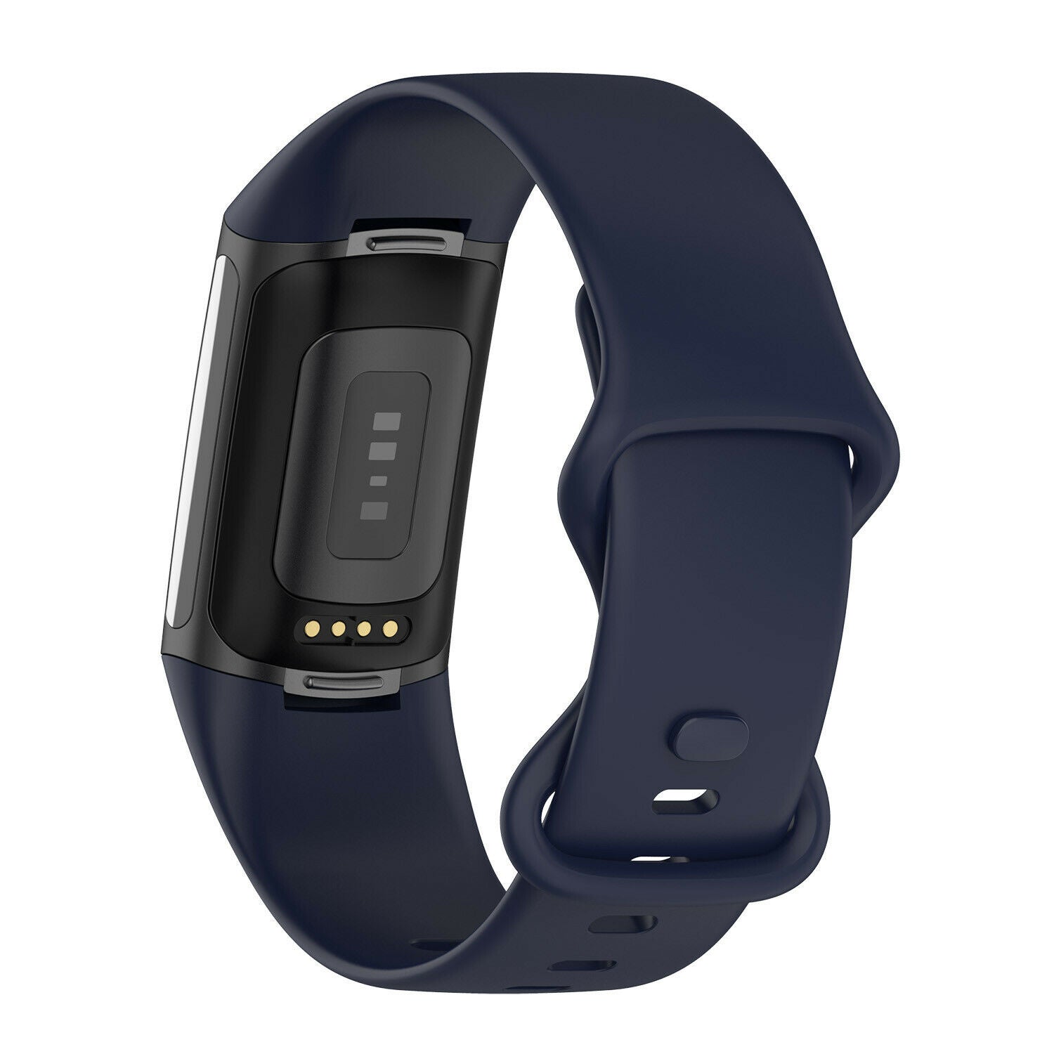 Dark Blue Fitbit Charge 5 Silicone Strap Wristband