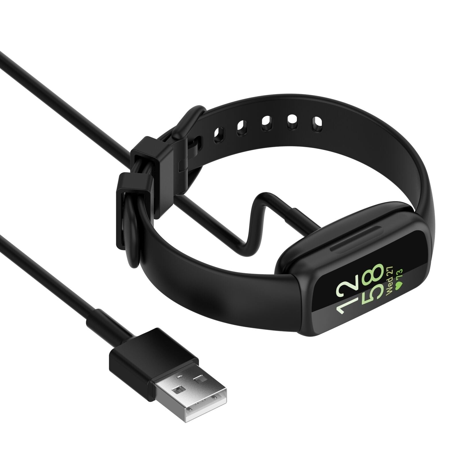 Portable USB Charger and Cable For Fitbit Inspire 3