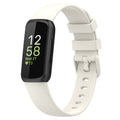 Fitbit Inspire 3 Ivory Silicone Band Replacement For Everyday Wear