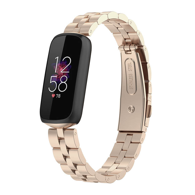 Fitbit Luxe Champagne Tone Stainless Steel Band Edition