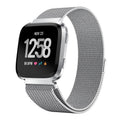 Silver Milanese Strap for Fitbit Versa and Versa 2