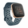 Grey-Blue Breathable Strap For Versa And Versa 2 By Fitbit