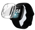 Sleek Slim Clear Case Fitbit Versa 3 With Transparent Cover
