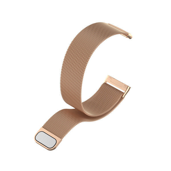 Fitbit Versa 4 Rose Gold Milanese Strap Replacement Band