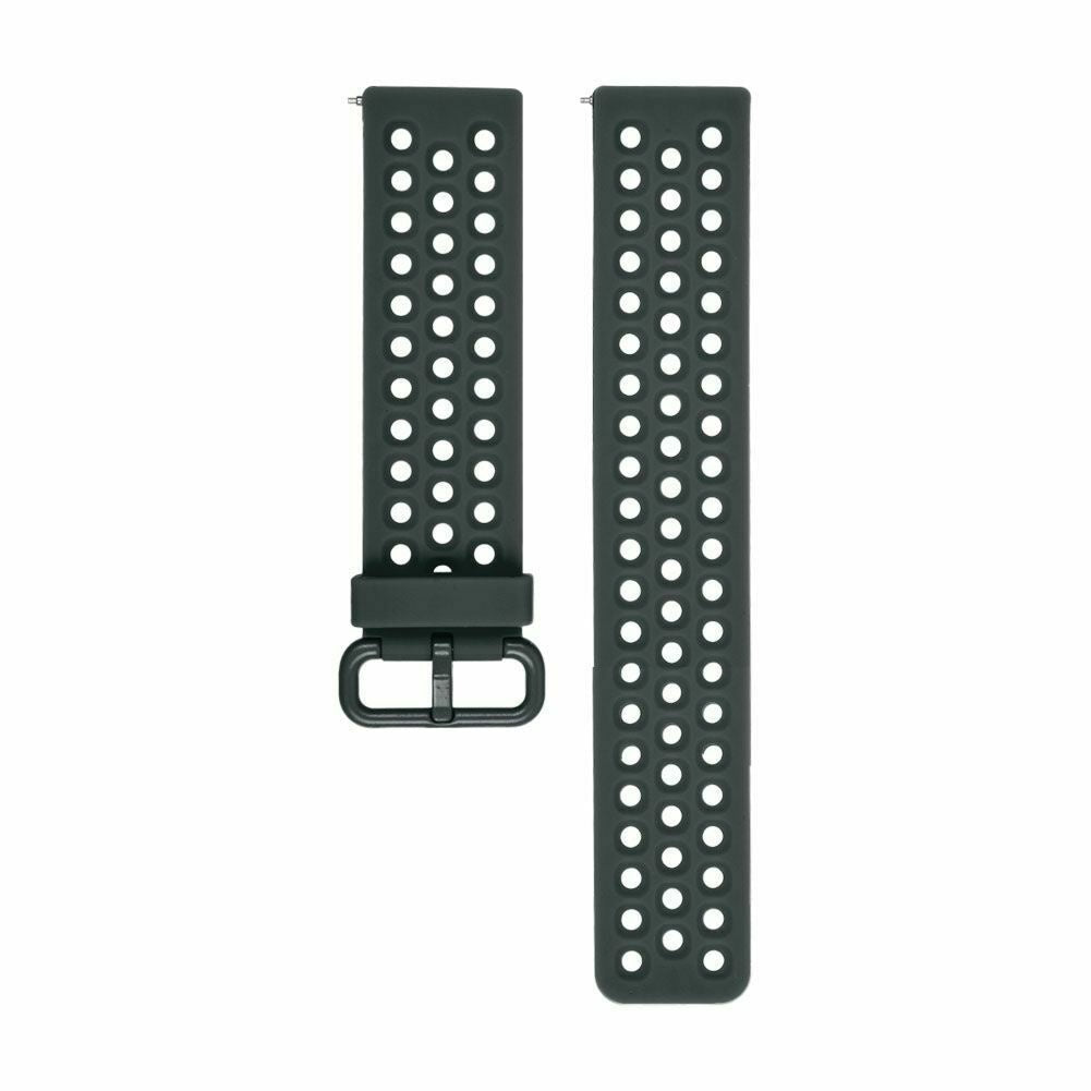 Grey-Blue Breathable Strap For Versa And Versa 2 By Fitbit