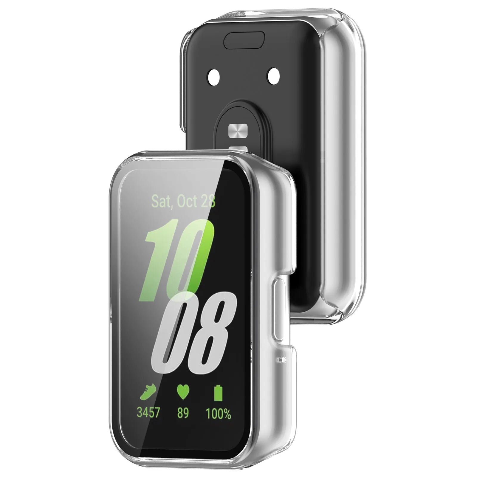 Samsung Galaxy Fit 3 Clear Protective Glass Shell Case