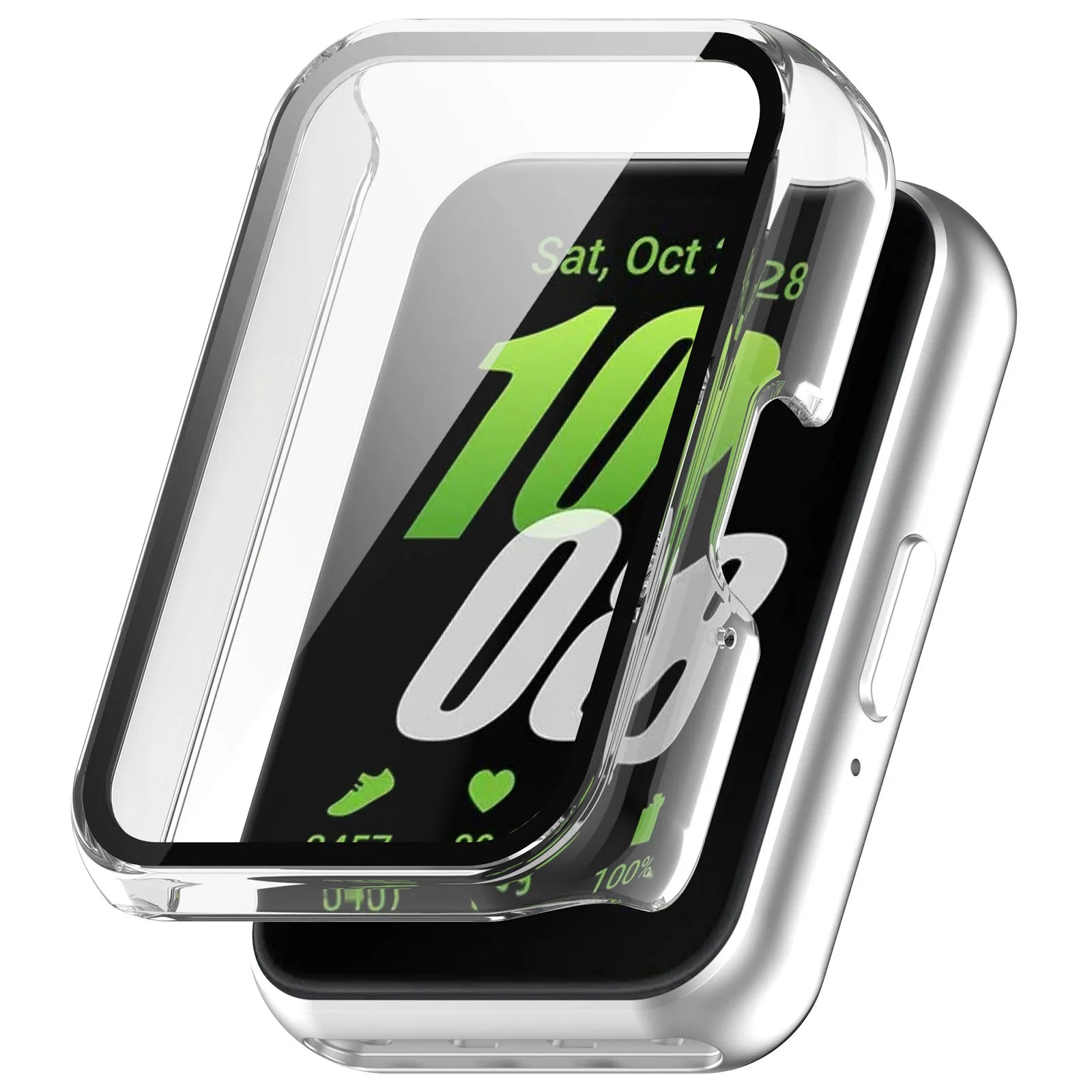 Samsung Galaxy Fit 3 Clear Protective Glass Shell Case