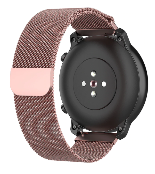 Milanese Strap In Pink For Samsung Galaxy Watch 3 41mm