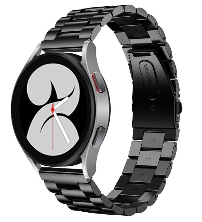Black Stainless Steel Band For Samsung Galaxy Watch 4 40mm