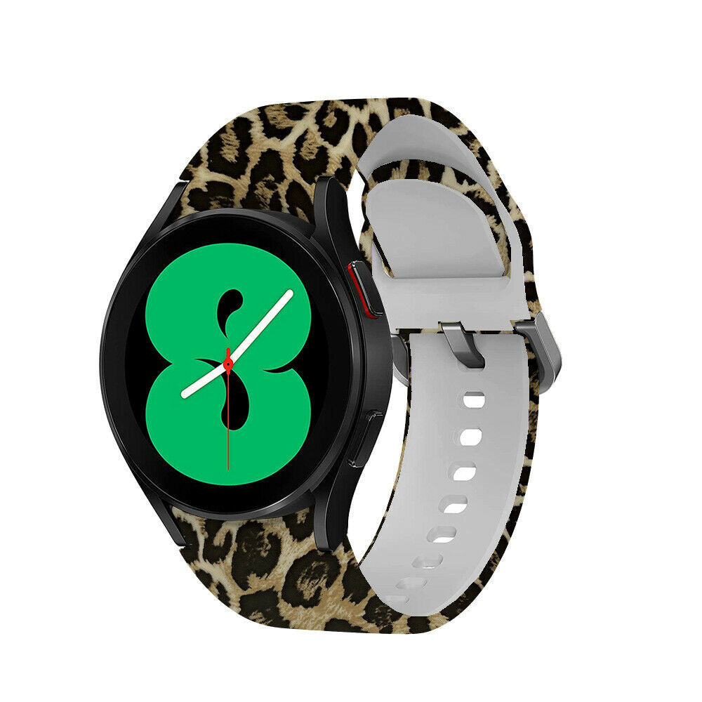 Lucky Leopard Print 40mm Strap For Samsung Galaxy Watch 4