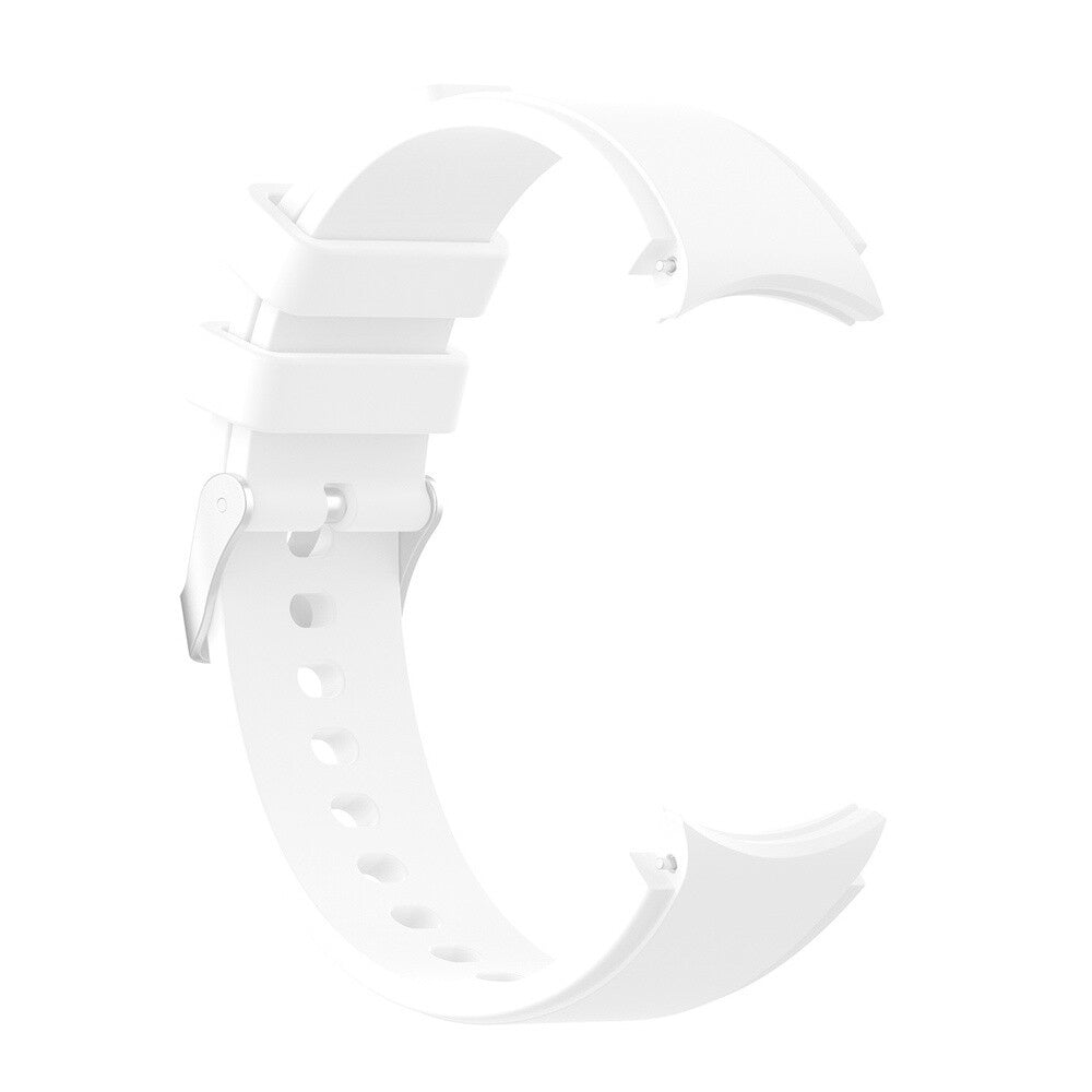 Samsung Galaxy Watch 4 White Silicone Band Perfect Fit