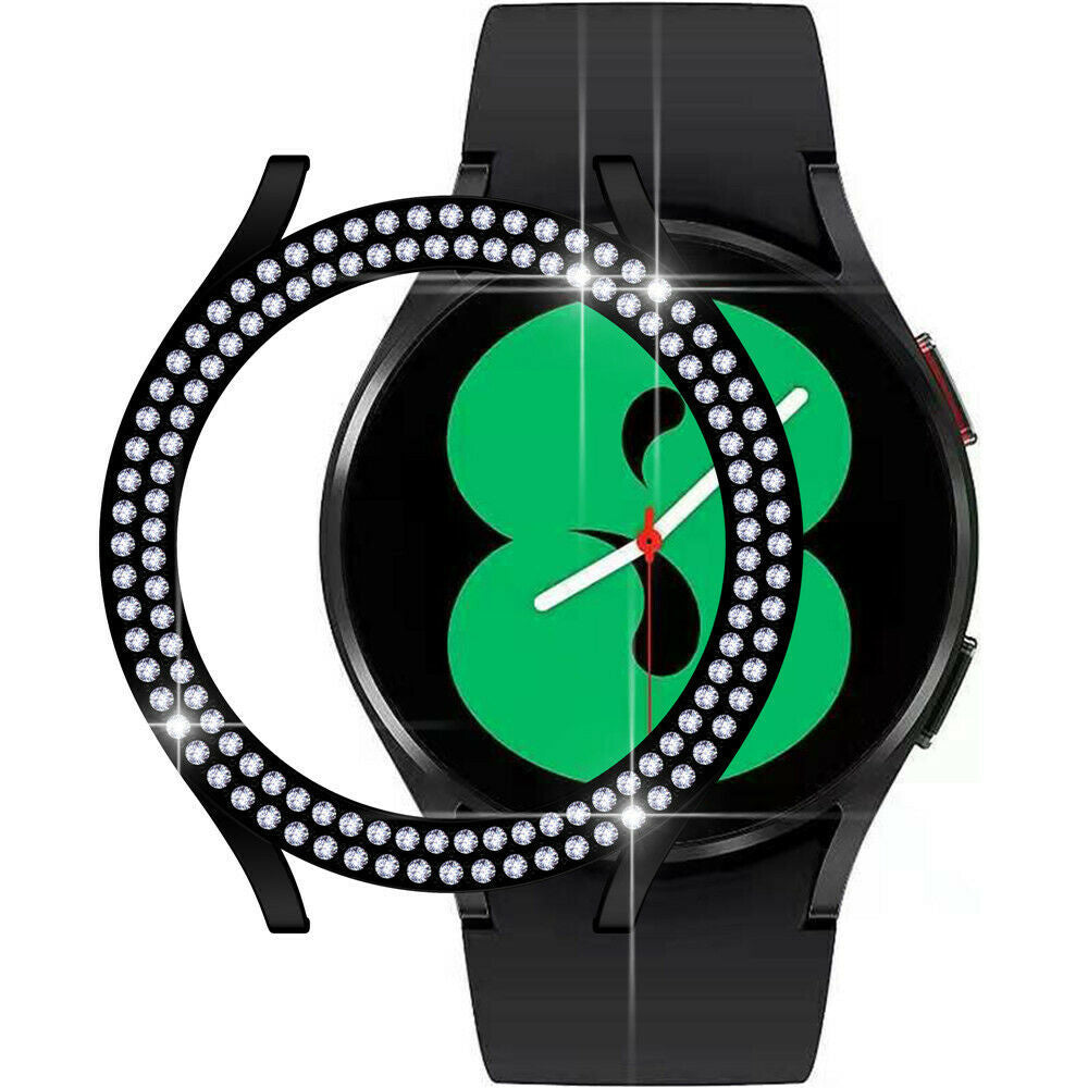Black Diamond Cover For Samsung Galaxy Watch 4 40mm