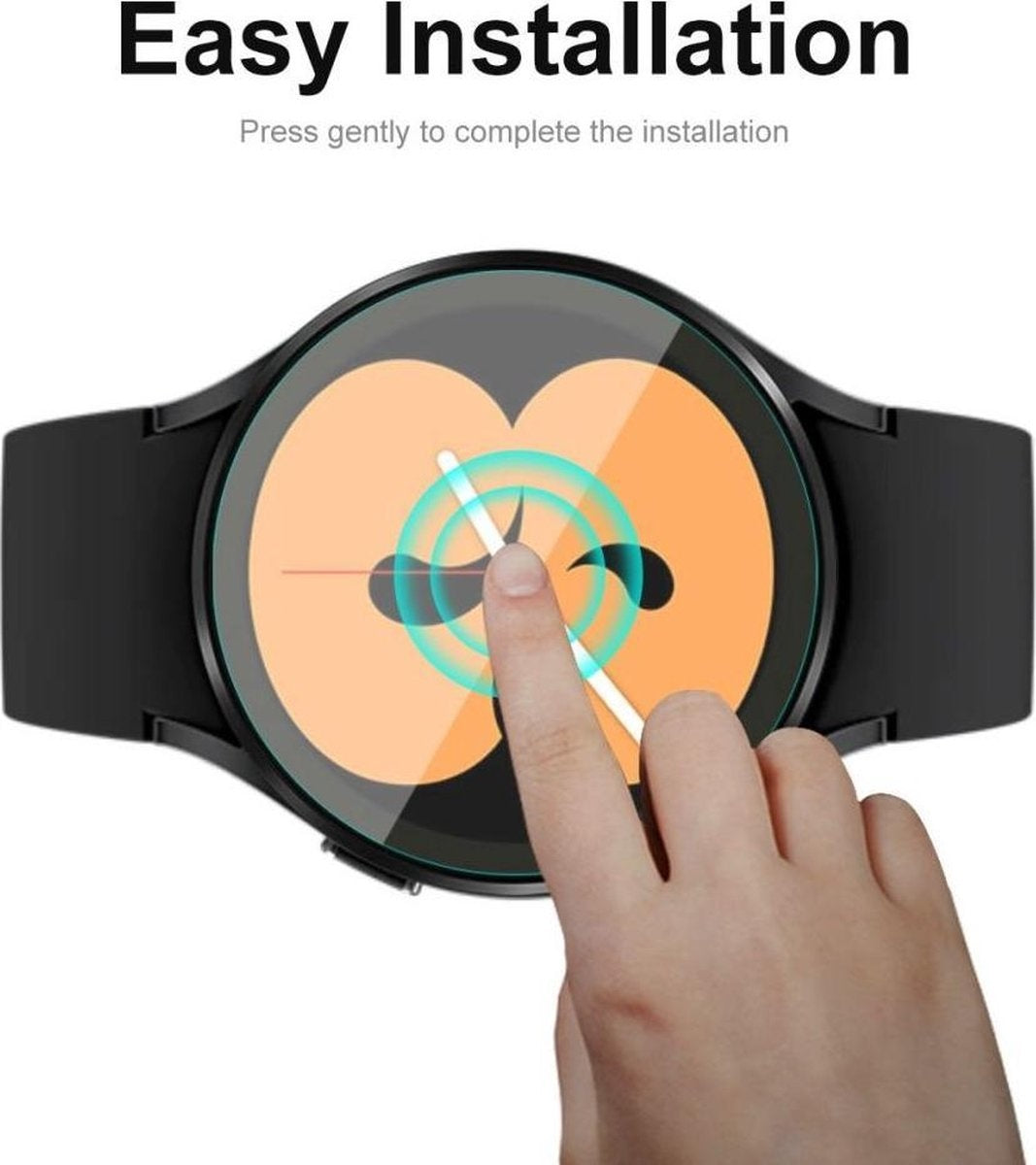 Samsung Galaxy Watch 4 40mm Tempered Glass Screen Shield