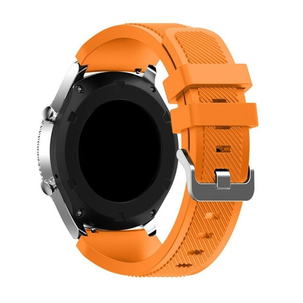 Samsung Galaxy Watch 46mm Orange Silicone Band Accessory