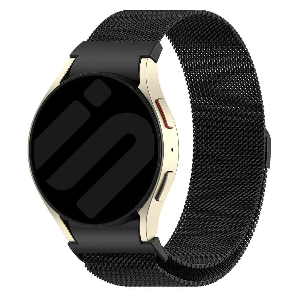 Samsung Galaxy Watch 7 40mm Black Milanese Strap One Push