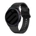 Black Silicone Band For Samsung Galaxy Watch 7 40mm
