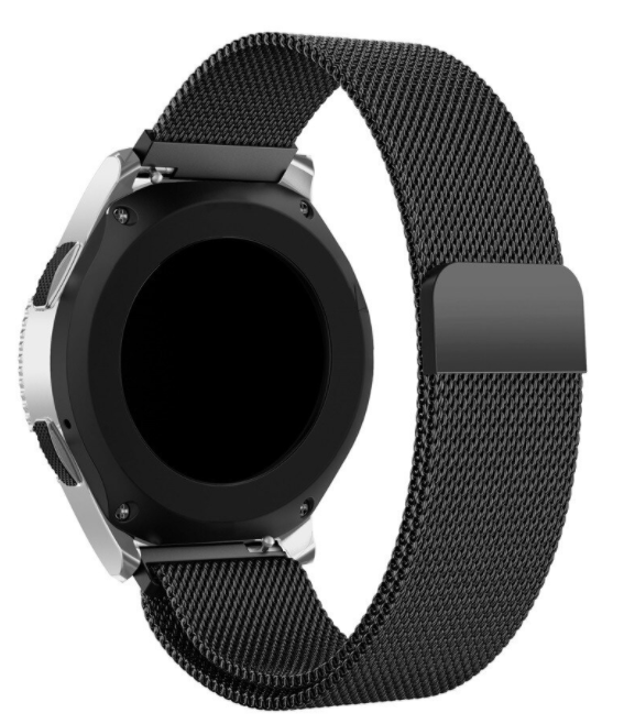 Black Milanese Band For Samsung Galaxy Watch Active