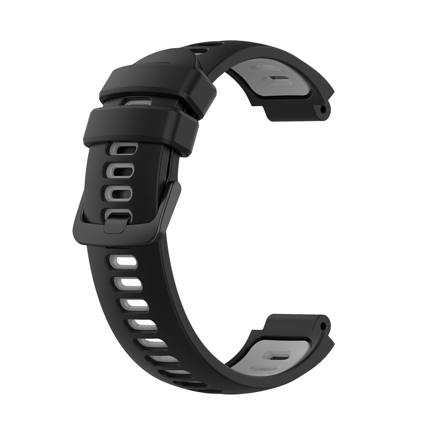 Black Gray Sport Strap For Garmin Forerunner 735XT