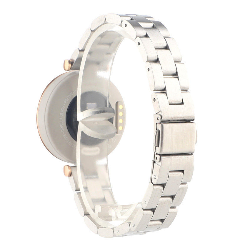 Garmin Lily Silver Finish Stainless Strap, Elegant Accessory