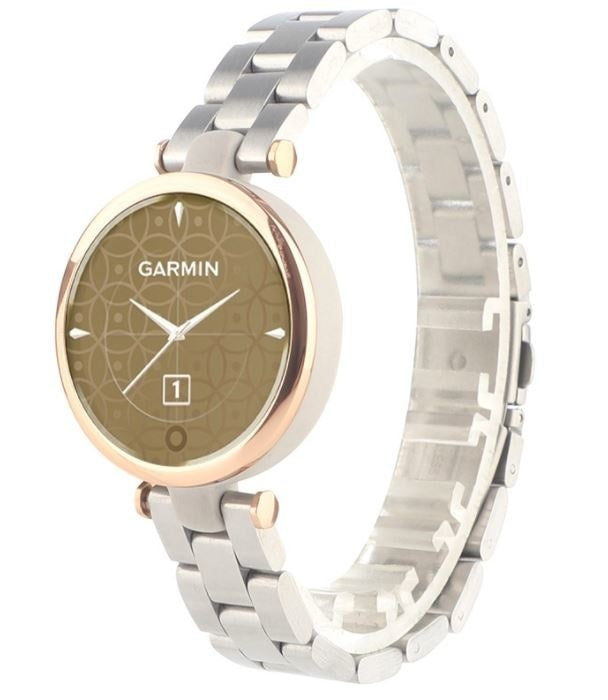 Garmin Lily Silver Finish Stainless Strap, Elegant Accessory