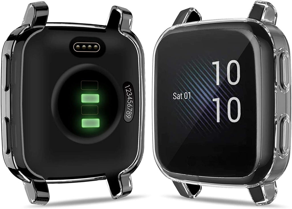 Garmin Venu Sq Clear Protective Case For Smartwatch