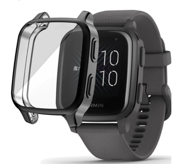 Garmin Venu Sq Protective Case Black For Venu Sq Smartwatch