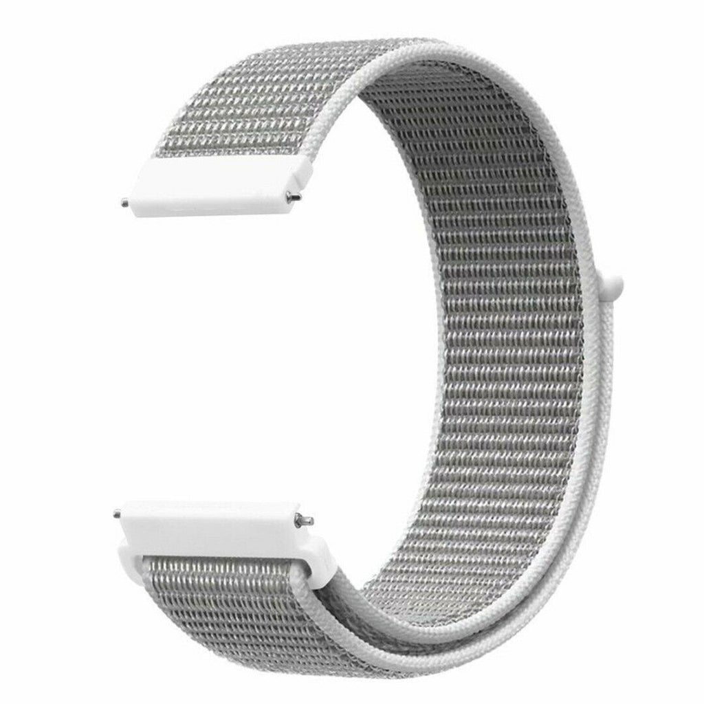 Gray Nylon Strap For Garmin Vivoactive 4S Smartwatch