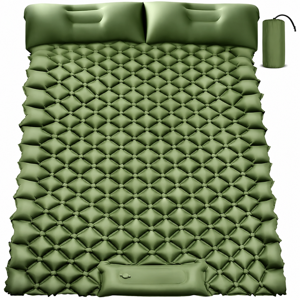 Outdoor Essentials Ultra Lightweight Sleeping Pad With TPU Coating For Camping