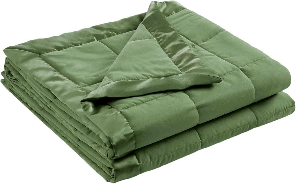 Windom Collection Lightweight Soft Blanket With Satin Trim