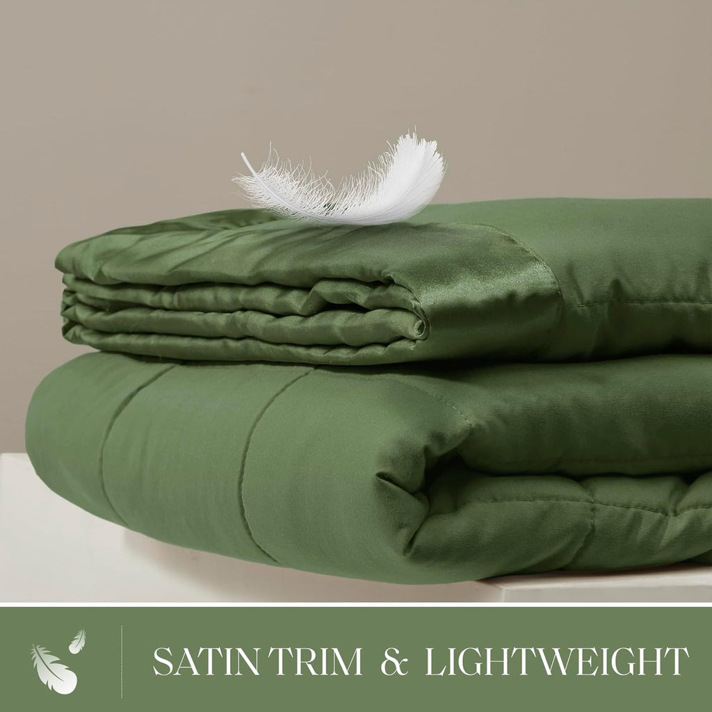 Windom Collection Lightweight Soft Blanket With Satin Trim
