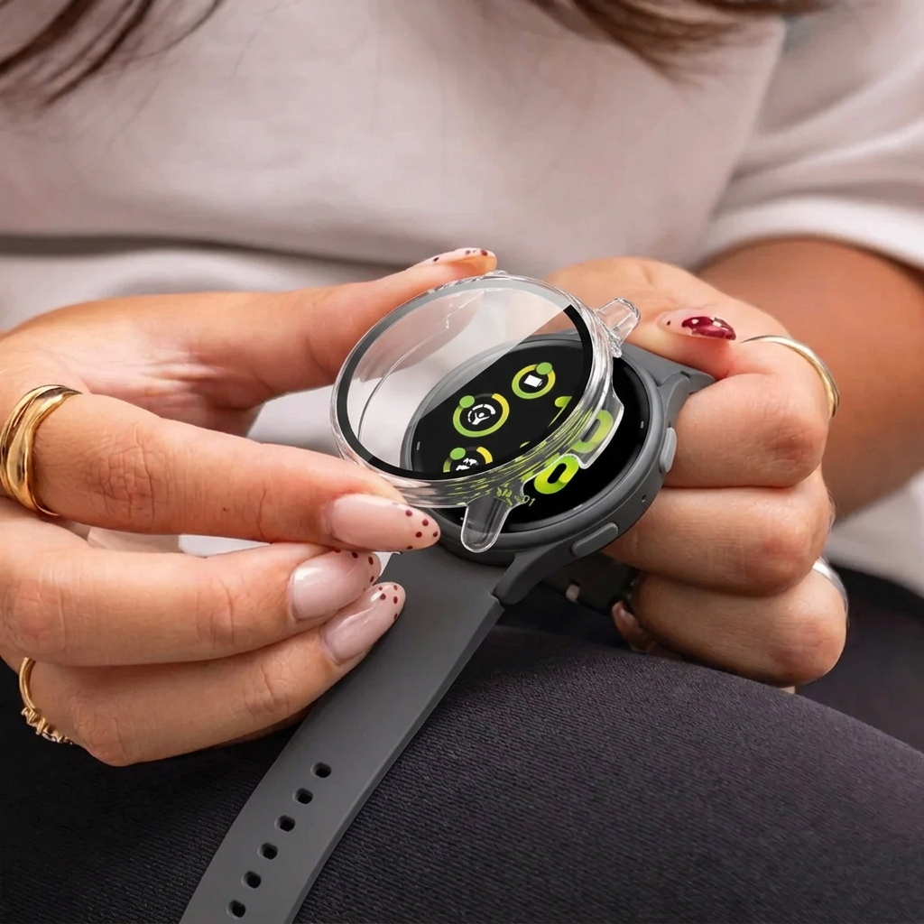 Garmin Vivoactive 5 Protective Case With Clear Glass Cover