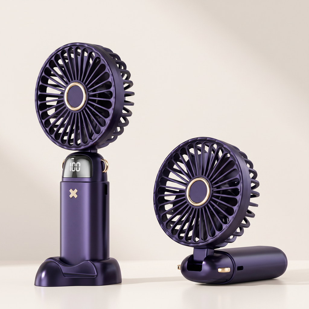 Portable Rechargeable Handheld Fan - Ormexis
