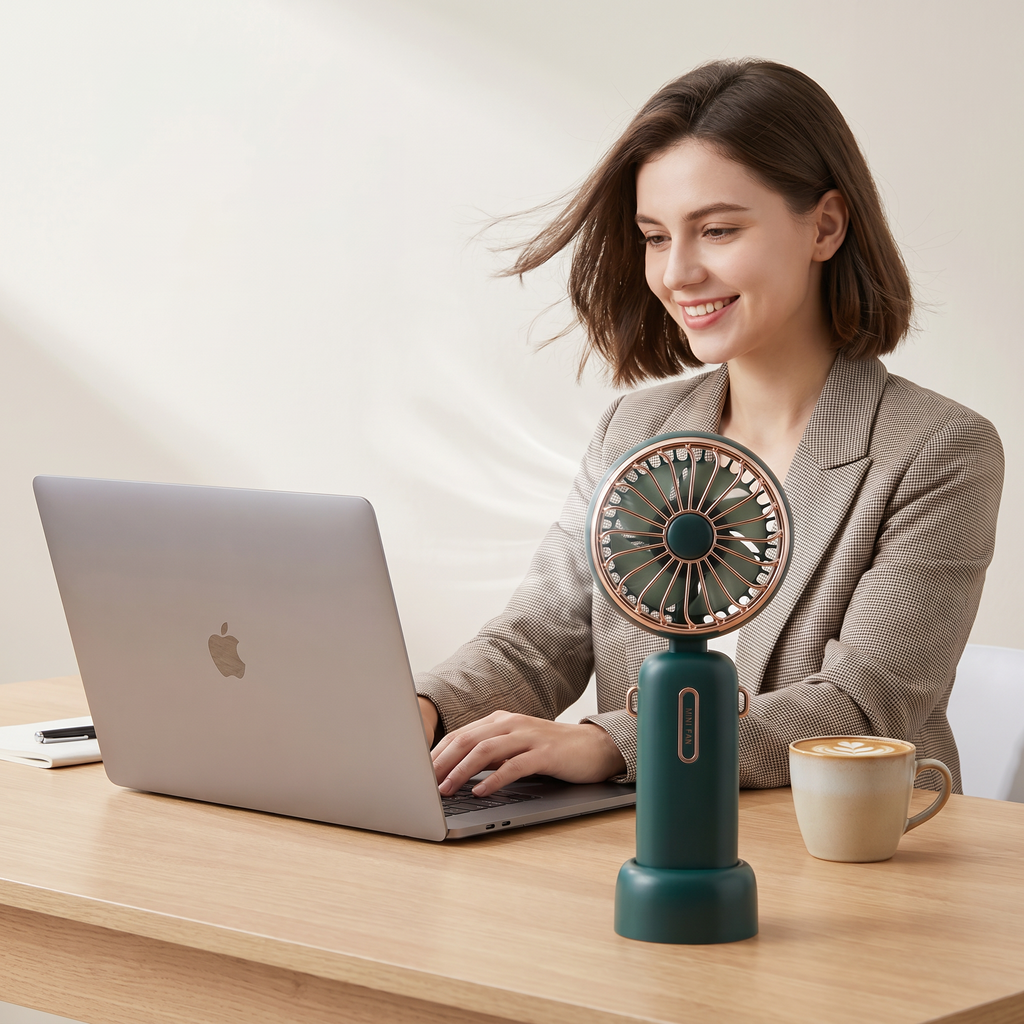 Retro Portable Handheld Fan - Ormexis